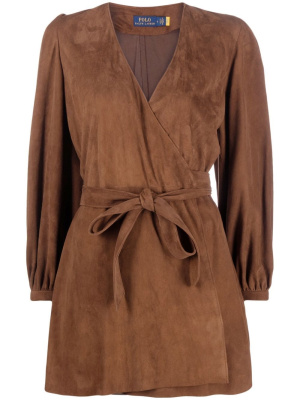

Wraparound leather jacket, Polo Ralph Lauren Wraparound leather jacket