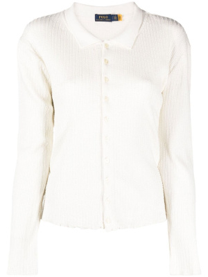 

Long-sleeve button-fastening cardigan, Polo Ralph Lauren Long-sleeve button-fastening cardigan