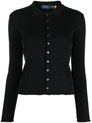 

Long-sleeve button-fastening cardigan, Polo Ralph Lauren Long-sleeve button-fastening cardigan