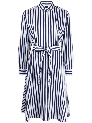 

Striped cotton shirt dress, Polo Ralph Lauren Striped cotton shirt dress