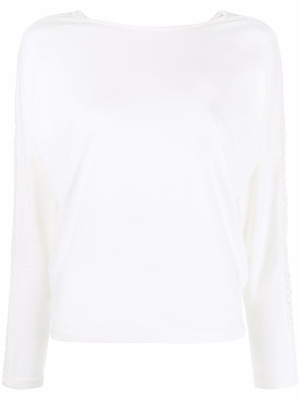 

Macramé-trim T-shirt, Polo Ralph Lauren Macramé-trim T-shirt