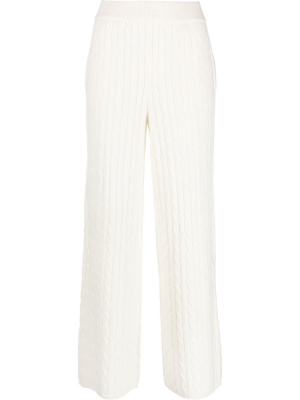 

Cable-knit wool-cashmere trousers, Polo Ralph Lauren Cable-knit wool-cashmere trousers
