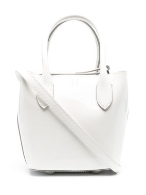 

Single-strap leather tote, Polo Ralph Lauren Single-strap leather tote