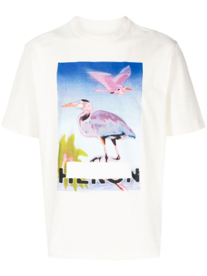 

Censored Heron cotton T-shirt, Heron Preston Censored Heron cotton T-shirt