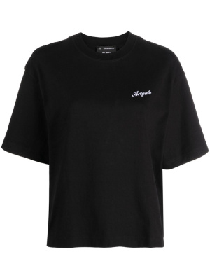 

Honor logo-embroidered cotton T-shirt, Axel Arigato Honor logo-embroidered cotton T-shirt