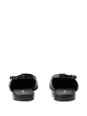 

Slingback pointed-toe ballerinas, Burberry Slingback pointed-toe ballerinas