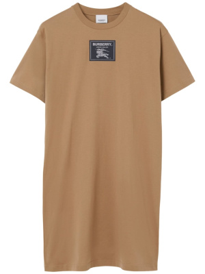 

Logo-patch T-shirt dress, Burberry Logo-patch T-shirt dress