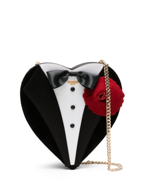 

Heart Tuxedo cotton crossbody bag, Moschino Heart Tuxedo cotton crossbody bag