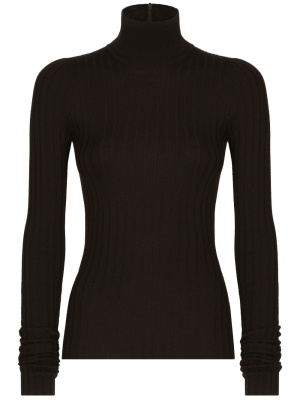 

Ribbed high-neck jumper, Dolce & Gabbana Ribbed high-neck jumper