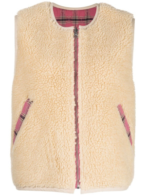 

Jackie faux-shearling gilet, YMC Jackie faux-shearling gilet