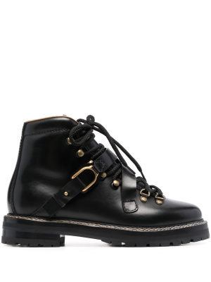 

Welington Dimicia leather boots, Ralph Lauren Collection Welington Dimicia leather boots