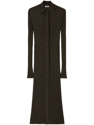 

Ribbed-knit cardigan, Jil Sander Ribbed-knit cardigan