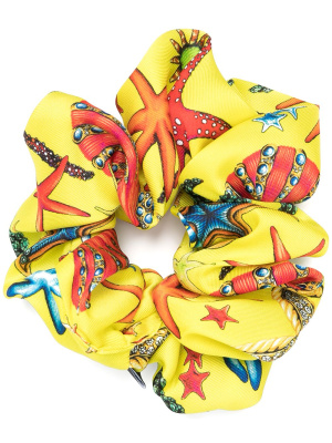 

Underwater print scrunchie, Versace Underwater print scrunchie