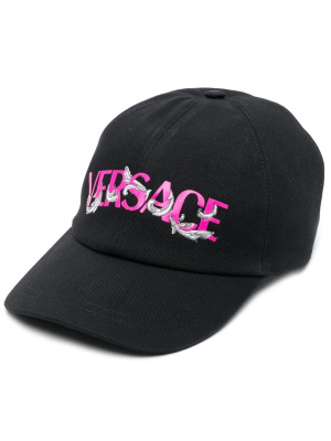 

Logo-print detail baseball cap, Versace Logo-print detail baseball cap
