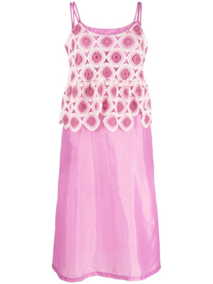 

Crochet lace slip dress, Comme Des Garçons Crochet lace slip dress