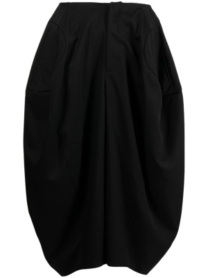 

Drop-crotch wool cropped-trousers, Comme Des Garçons Drop-crotch wool cropped-trousers