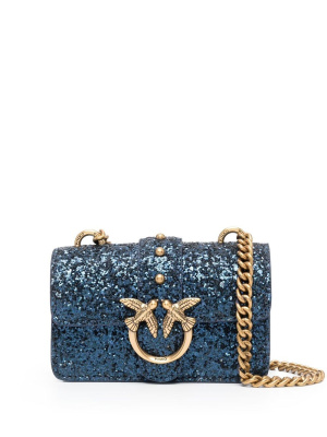 

Love Birds glitter mini bag, PINKO Love Birds glitter mini bag