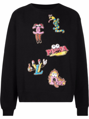 

Luxury print sweatshirt, DOMREBEL Luxury print sweatshirt