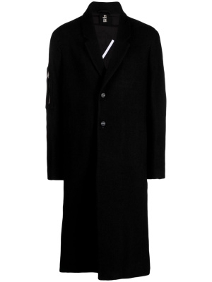 

Button-up merino wool coat, Thom Krom Button-up merino wool coat