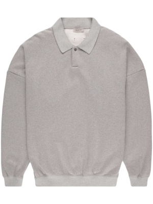 

Eternal fleece cotton polo shirt, Fear Of God Eternal fleece cotton polo shirt