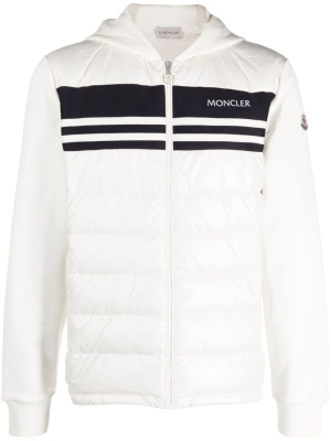 

Panelled padded cotton jacket, Moncler Panelled padded cotton jacket