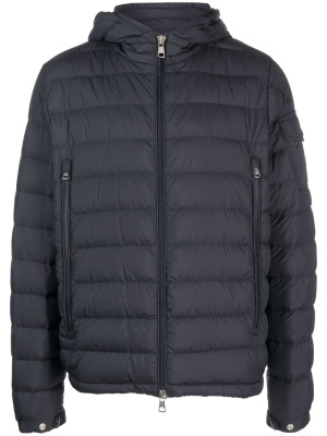 

Logo-patch padded jacket, Moncler Logo-patch padded jacket