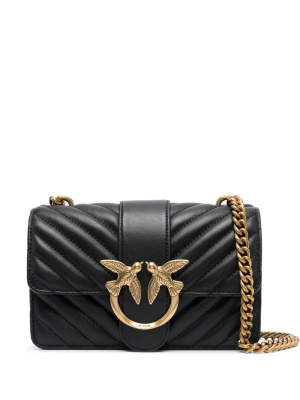 

Love Birds quilted shoulder bag, PINKO Love Birds quilted shoulder bag