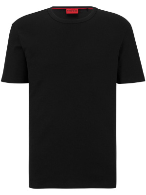 

Logo-plaque crew-neck T-shirt, HUGO Logo-plaque crew-neck T-shirt