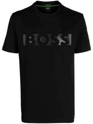 

Debossed-logo cotton T-Shirt, HUGO Debossed-logo cotton T-Shirt