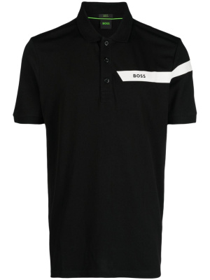 

Logo-print polo shirt, HUGO Logo-print polo shirt