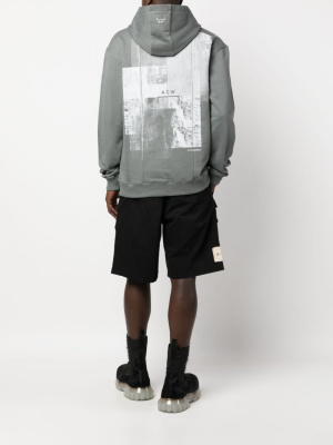 

Brutalist panelled cotton hoodie, A-COLD-WALL* Brutalist panelled cotton hoodie