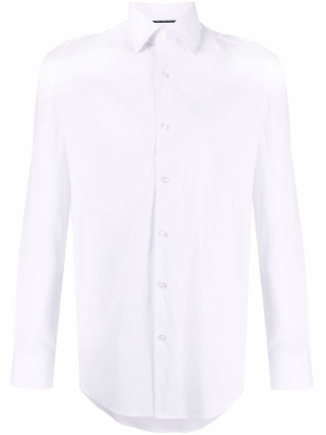 

Long-sleeve cotton-blend shirt, BOSS Long-sleeve cotton-blend shirt