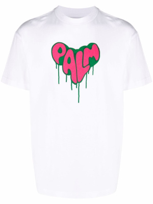 

Graphic-print short-sleeve T-shirt, Palm Angels Graphic-print short-sleeve T-shirt