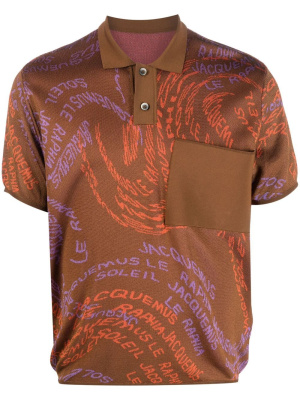 

Le Polo Tordu logo-jacquard T-shirt, Jacquemus Le Polo Tordu logo-jacquard T-shirt