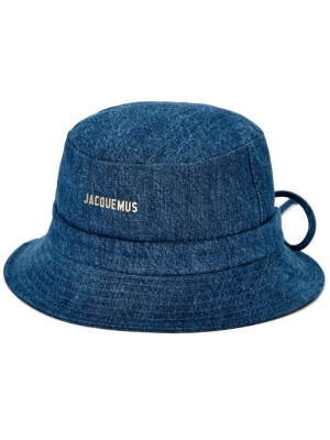 

Le Bob Gadjo denim bucket hat, Jacquemus Le Bob Gadjo denim bucket hat