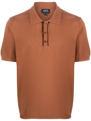 

Jacky Pima-cotton polo shirt, A.P.C. Jacky Pima-cotton polo shirt