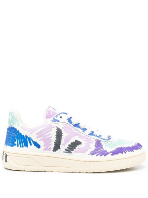 

X Marni V-10 leather sneakers, VEJA X Marni V-10 leather sneakers