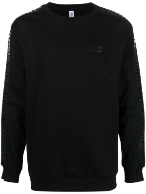 

Logo-print crew-neck sweatshirt, Moschino Logo-print crew-neck sweatshirt