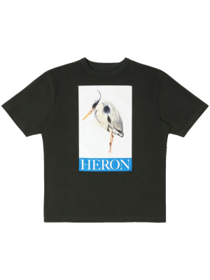 

Heron painterly-print T-shirt, Heron Preston Heron painterly-print T-shirt