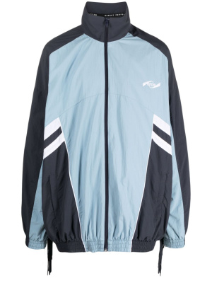 

Fringed panelled track jacket, Martine Rose Fringed panelled track jacket