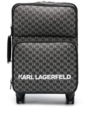 

All-over logo-print trolley, Karl Lagerfeld All-over logo-print trolley