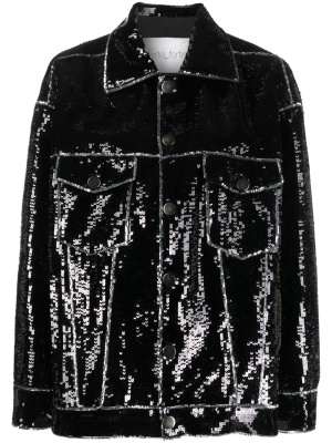 

Sequin-embellished jacket, Forte Forte Sequin-embellished jacket