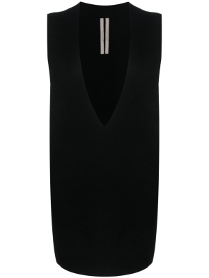 

V-neck cashmere vest, Rick Owens V-neck cashmere vest