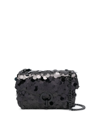 

Yza Disco sequin-embellished shoulder bag, SANDRO Yza Disco sequin-embellished shoulder bag