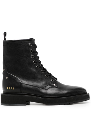 

Lace-up leather combat boots, Golden Goose Lace-up leather combat boots