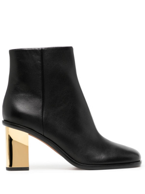 

Rebecca 75mm leather boots, Chloé Rebecca 75mm leather boots