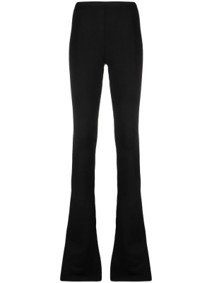 

High-waist bootcut trousers, Rick Owens Lilies High-waist bootcut trousers