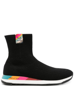 

Comet logo-patch high-top sneakers, Paul Smith Comet logo-patch high-top sneakers