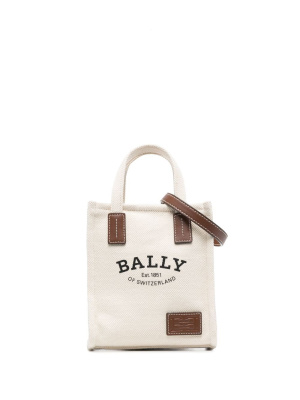

Logo-print tote bag, Bally Logo-print tote bag