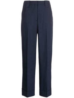 

High-waist straight-leg trousers, GANNI High-waist straight-leg trousers
